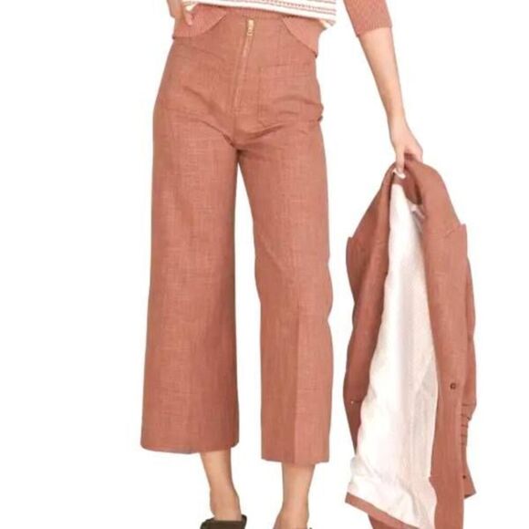 Veronica Beard Jiva Wide-Leg Pants sz 2 - Picture 1 of 6